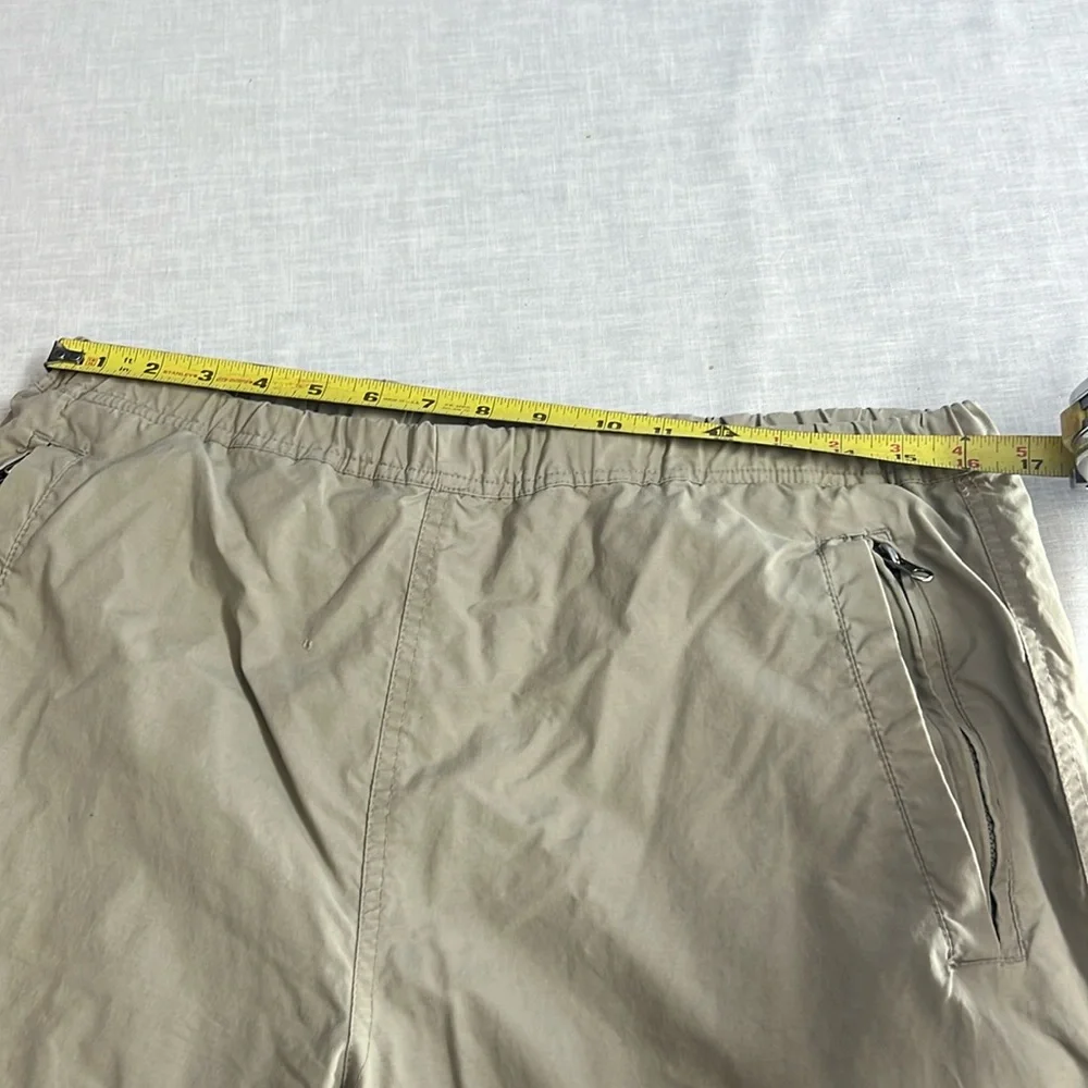 🌞 Outer Rim beige track suit jogger roomy cargo pants tan men size M